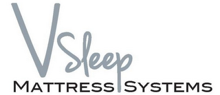 V SLEEP MATTRESS SYSTEMS logo