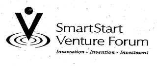 V SMARTSTART VENTURE FORUM INNOVATION INVENTION INVESTMENT logo