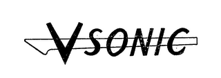 V SONIC logo