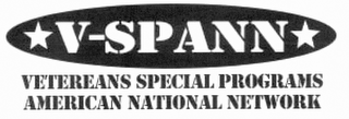 V-SPANN VETERANS SPECIAL PROGRAMS AMERICAN NATIONAL NETWORK logo