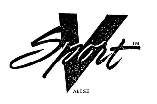 V SPORT VALISE logo