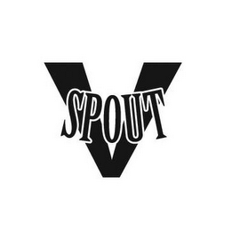 V SPOUT logo