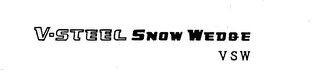 V-STEEL SNOW WEDGE VSW logo