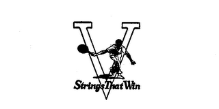 V STRINGS THAT WIN logo