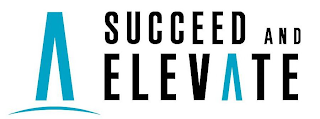V SUCCEED AND ELEVATE logo