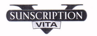 V SUNSCRIPTION VITA logo