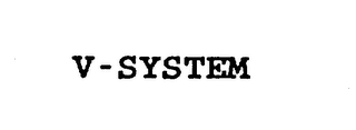 V-SYSTEM logo