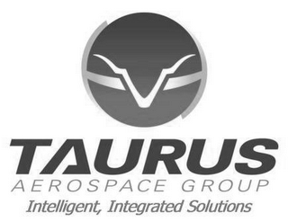 V TAURUS AEROSPACE GROUP INTELLIGENT, INTEGRATED SOLUTIONS logo