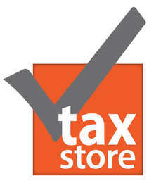V TAX STORE logo
