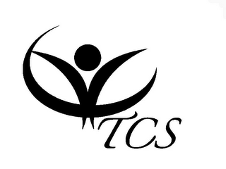 V TCS logo