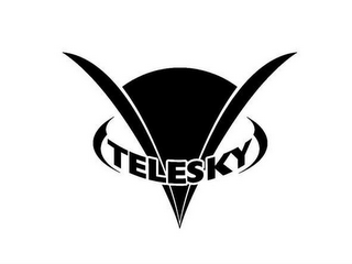 V TELESKY logo