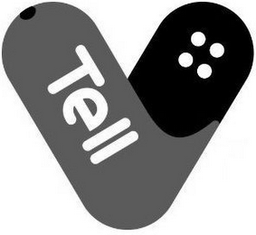 V TELL logo