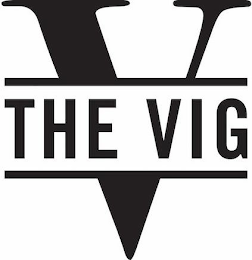 V THE VIG logo