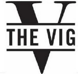 V THE VIG logo