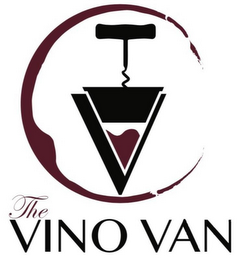 V THE VINO VAN logo