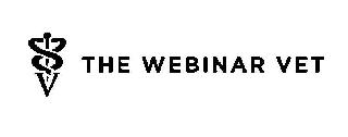 V THE WEBINAR VET logo