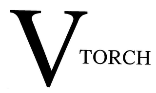 V TORCH logo