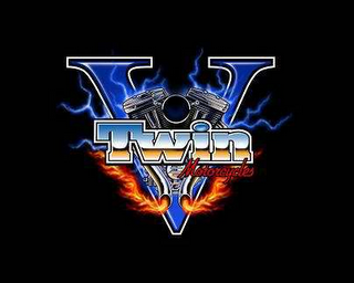 V-TWIN MOTORCYCLES logo