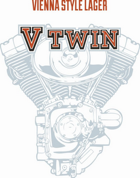 V TWIN VIENNA STYLE LAGER logo