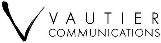 V V A U T I E R COMMUNICATIONS logo