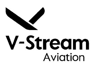V V-STREAM AVIATION logo
