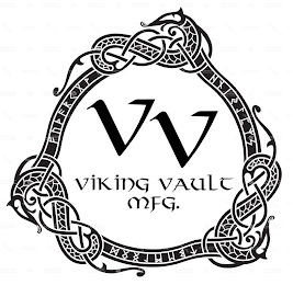 V V VIKING VAULT MFG. logo