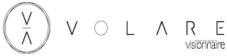 V V VOLARE VISIONNAIRE HOME PHILOSOPHY logo
