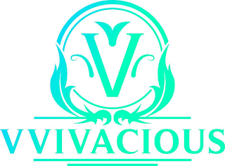V V  VVIVACIOUS logo