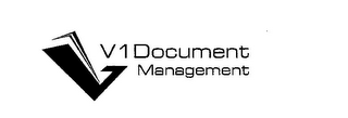 V V1 DOCUMENT MANAGEMENT logo