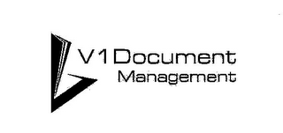 V V1 DOCUMENT MANAGEMENT logo