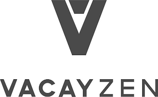 V VACAYZEN logo