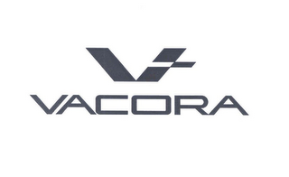 V VACORA logo