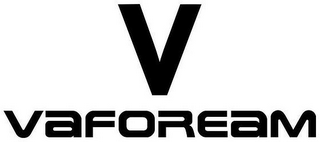 V VAFOREAM logo