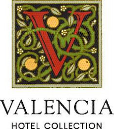 V VALENCIA HOTEL COLLECTION logo