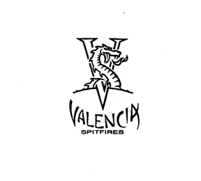 V VALENCIA SPITFIRES logo