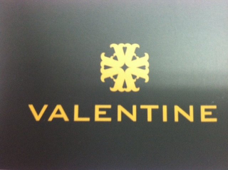 V VALENTINE logo