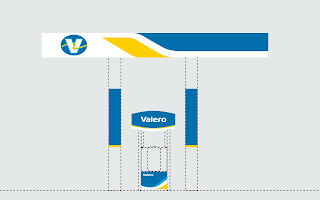 V VALERO VALERO logo
