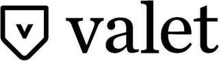V VALET logo