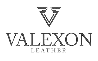 V VALEXON LEATHER logo