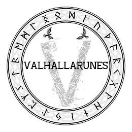 V VALHALLARUNES logo