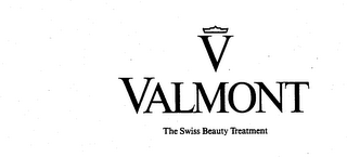 V VALMONT THE SWISS BEAUTY TREATMENT logo