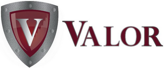 V VALOR logo
