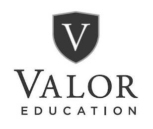 V VALOR EDUCATION logo