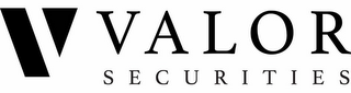 V VALOR SECURITIES logo