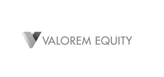 V VALOREM EQUITY logo