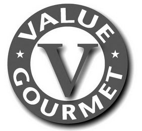 V VALUE GOURMET logo