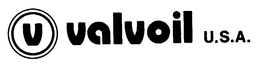 V VALVOIL U.S.A. logo