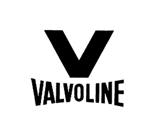 V VALVOLINE logo