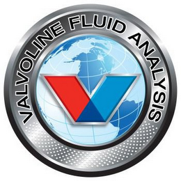 V VALVOLINE FLUID ANALYSIS logo