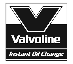 V VALVOLINE INSTANT OIL CHANGE logo